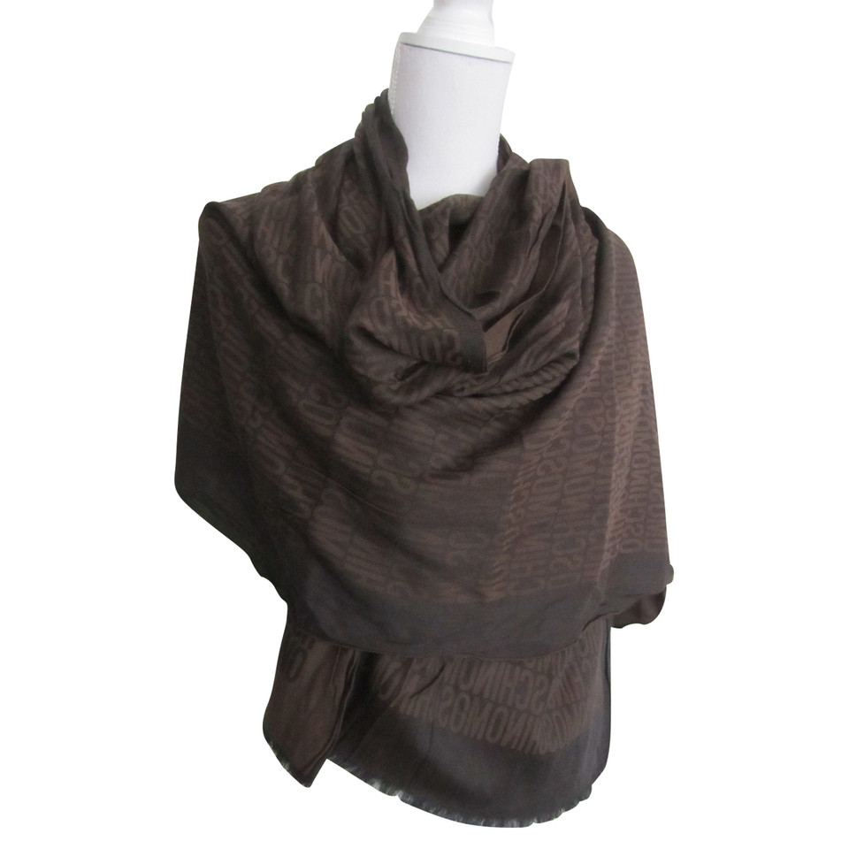 Moschino Scarf/Shawl in Brown