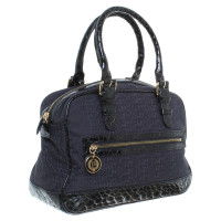 Pollini Handbag in dark blue