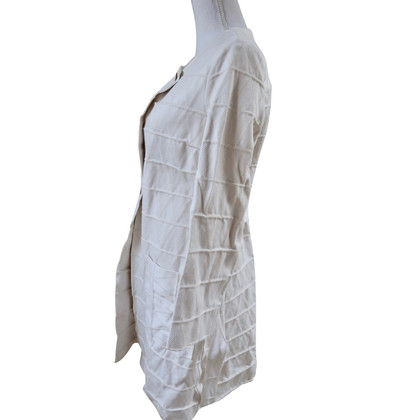 Kristina T Jacket/Coat Cotton in White