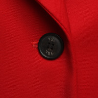 Yves Saint Laurent Blazer in Rot