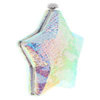 Just Cavalli clutch with hologram effect
