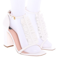 Moschino Sandals Leather in White