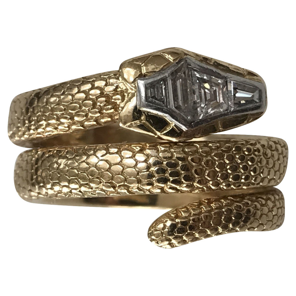 Cartier Snake Ring 18K 