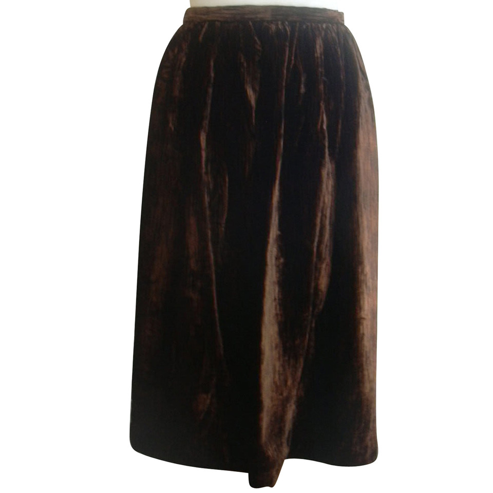 Chanel skirt in brown