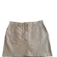 Blumarine Skirt Cotton in Gold