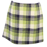 Hobbs Checkered skirt wool