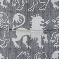 Lanvin Silk scarf with pattern print