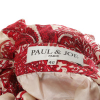 Paul & Joe Strapless jurk met patroon
