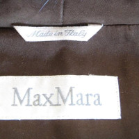 Max Mara Cappotto corto con collo in pelliccia