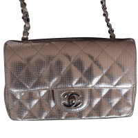 Chanel Classic Flap Bag New Mini in Gold