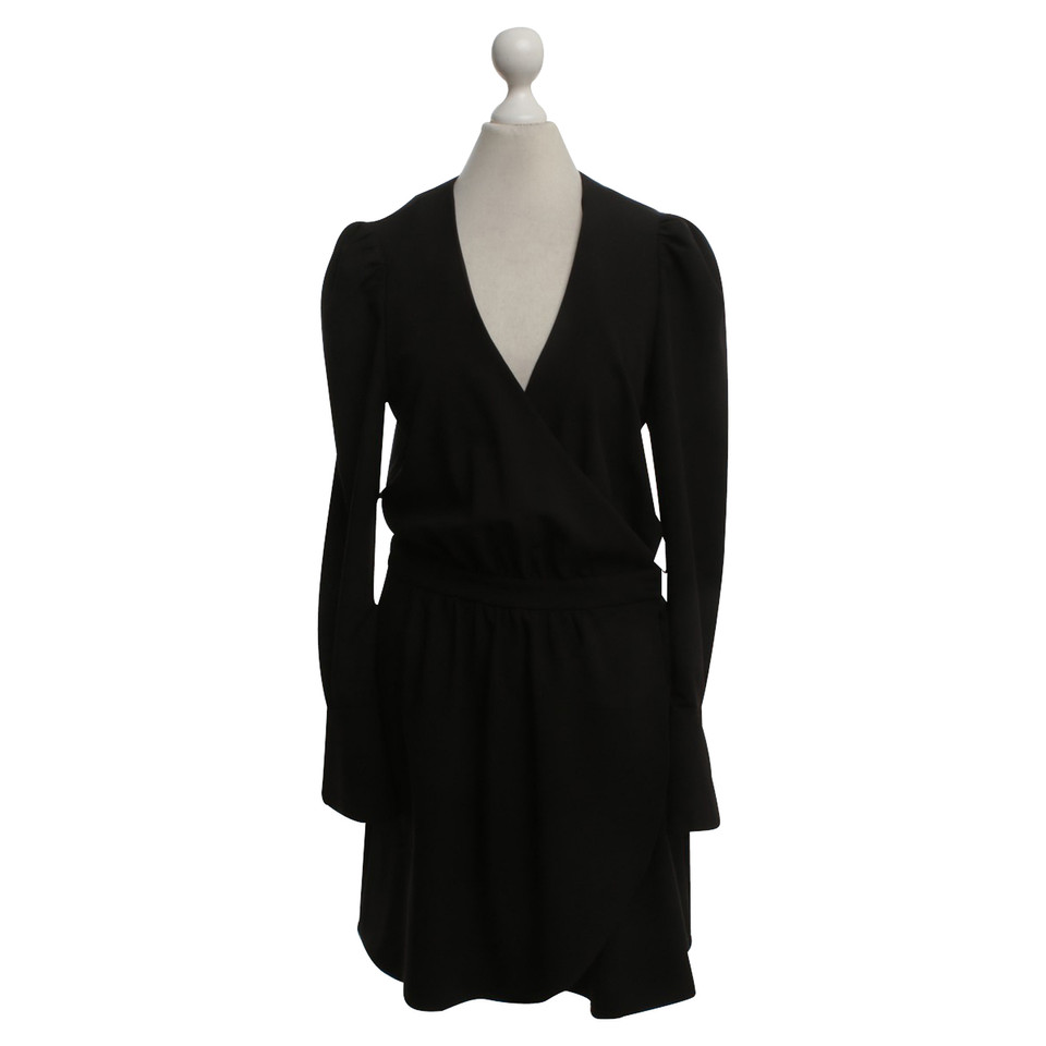 Tara Jarmon Wrap dress in black