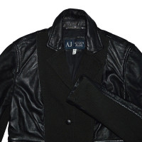 Armani Jeans leather jacket