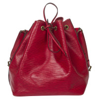 Louis Vuitton Sac Noé en Cuir en Rouge