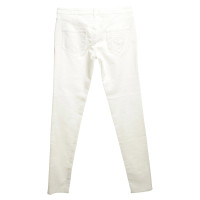 Christian Dior Baumwoll-Jeans in Creme