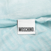 Moschino Tissu de coton en bleu