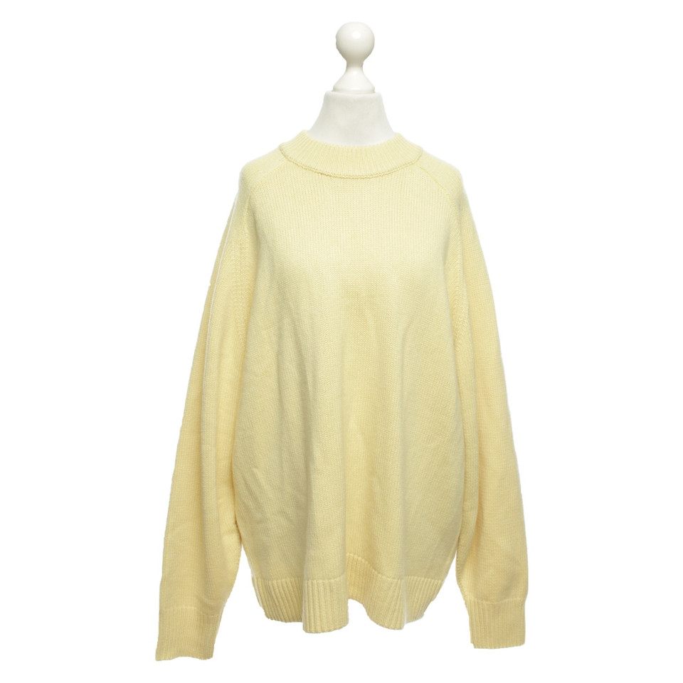 Tibi Tricot en Cachemire en Jaune