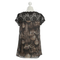 Ted Baker Lace top with print
