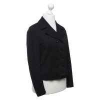 Dries Van Noten Blazer Cotton in Blue