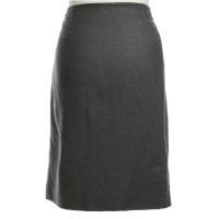 St. Emile Flannel skirt with ruffle