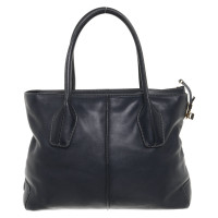 Tod's Handtas Leer in Blauw