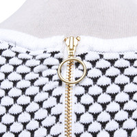 French Connection Sweater in zwart / wit