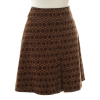 Gucci Corduroy skirt with logo lettering