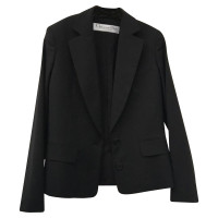 Christian Dior Anzug aus Wolle in Schwarz