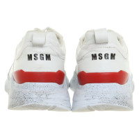 Msgm Chaussures de sport en Cuir