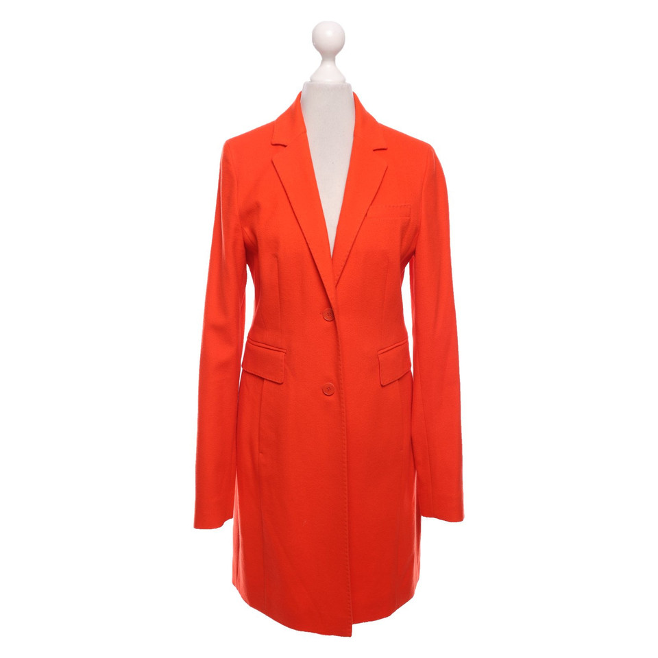 St. Emile Jacke/Mantel aus Wolle in Rot