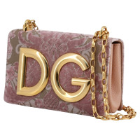 Dolce & Gabbana Borsa a tracolla in Pelle in Rosa