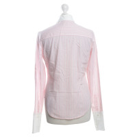 Van Laack Striped blouse in bicolor
