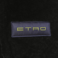 Etro Lambskin leather jacket in black