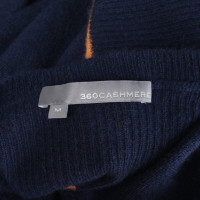 360 Sweater Strickpullover aus Kaschmir in Blau