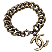 Chanel Armband Staal in Goud