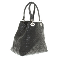 Christian Dior "Lady Dior Soft Bag" in Schwarz
