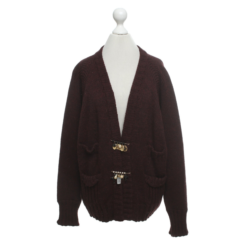 Dolce & Gabbana Cardigan with brooches