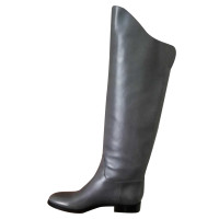 Gianvito Rossi Boots Leather in Grey