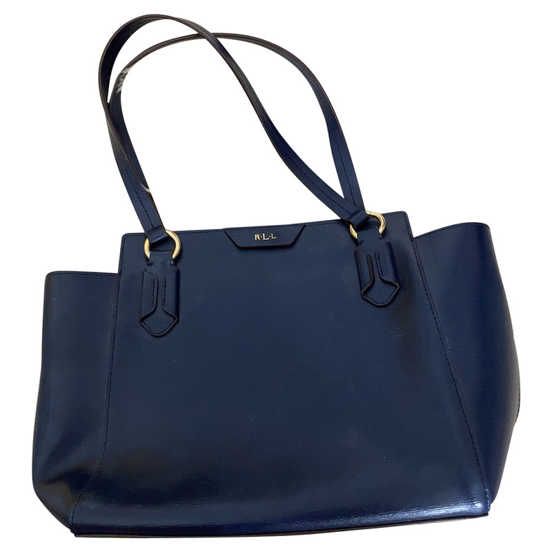 ralph lauren blue handbag