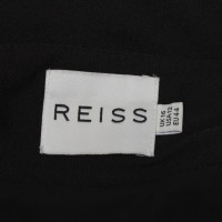 Reiss Pleated skirt in black