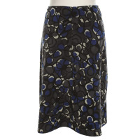 Hobbs Cord-skirt with pattern