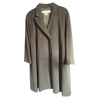 Escada Jacket/Coat Wool in Grey