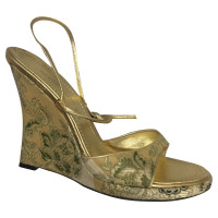 Casadei Wedges avec motif floral