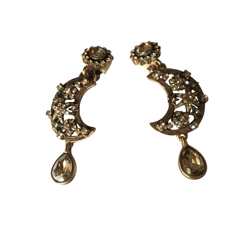 Oscar De La Renta Clip earrings