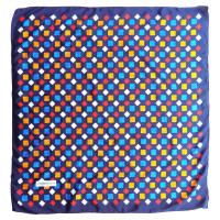 Yves Saint Laurent Zijden sjaal met geometrische druk