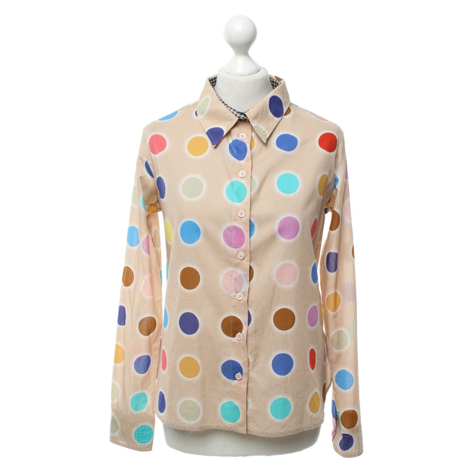 Wunderkind Blouse with polka dots