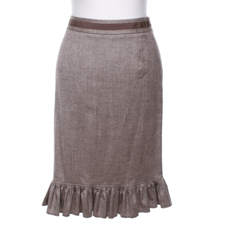 Blumarine skirt in brown