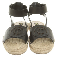 Juicy Couture Sandals Leather in Black