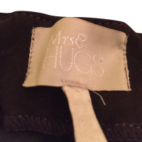 Andere Marke Mrs & Hugs - Velourslederhose