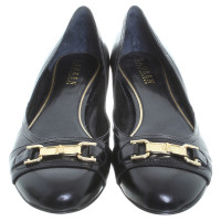 Ralph Lauren Ballerinas in Schwarz