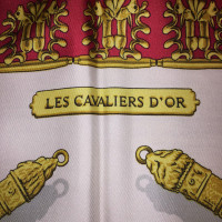 Hermès Les Cavaliers D'Or  silk scarf
